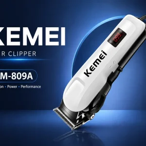 Kemei KM-809A Professional Hair Clipper & Trimmer - Cordless