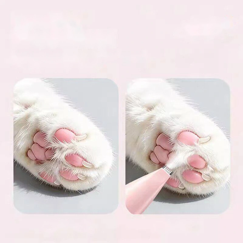 Electric silent pet foot hair trimmer for cats and dogs
